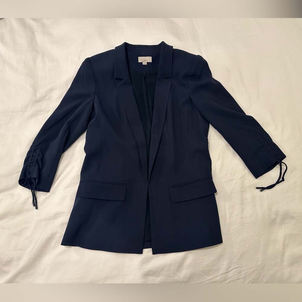 Loft Navy Blazer